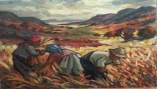Harvesters in Extensive Landscape